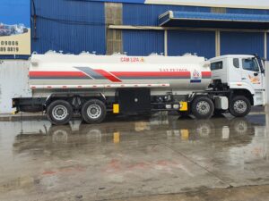 Xe bồn Howo chở xăng 22 khối 5 Xe bon Howo cho xang 22 khoi1