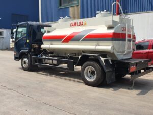 Xe bồn Thaco Linker chở xăng 5 khối 4 Xe bon Thaco Linker cho xang 5 khoi 2